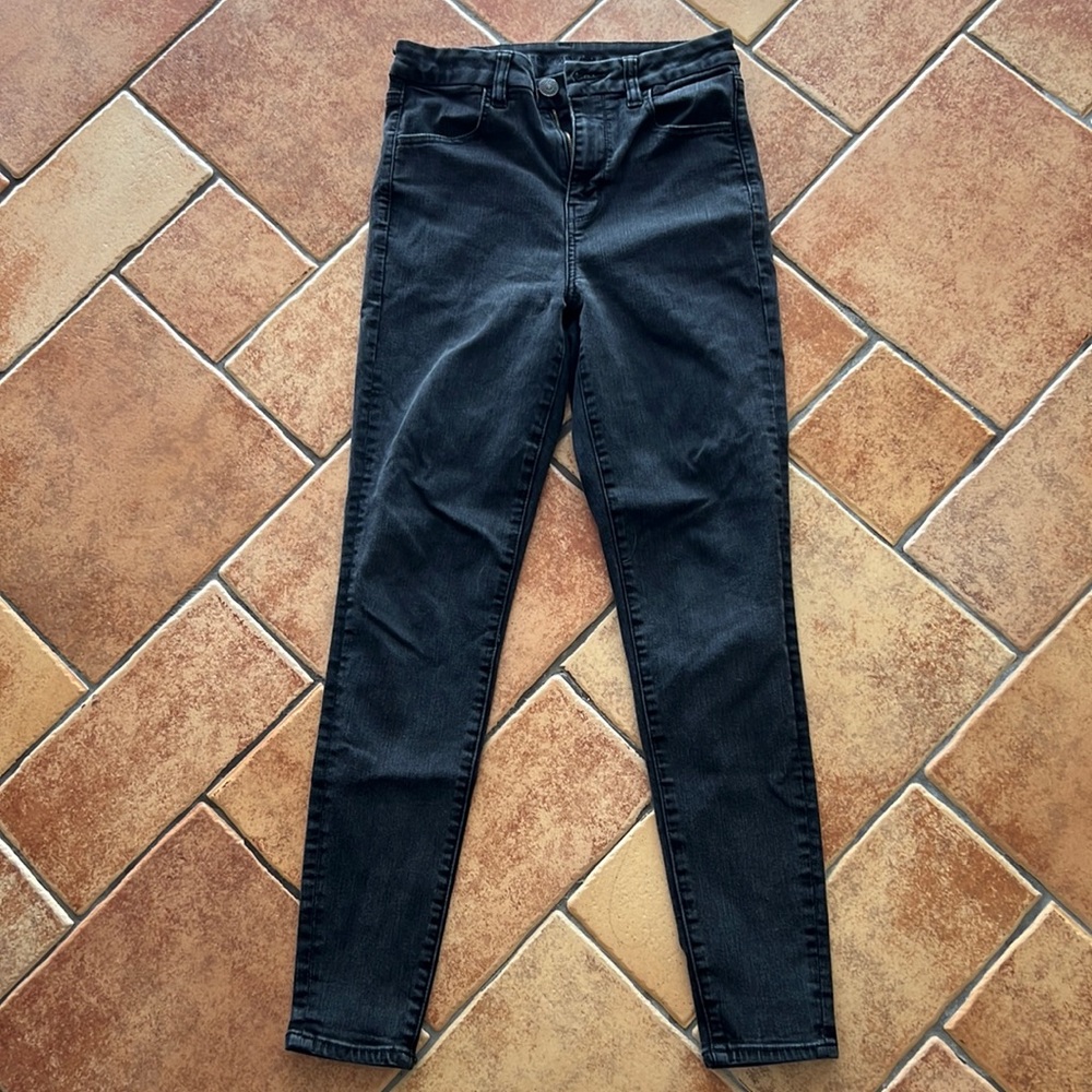 AE NE(X)T LEVEL STRETCH. Curvy High Rise Jegging. Size 8.
